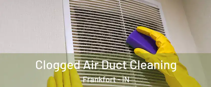 Clogged Air Duct Cleaning Frankfort - IN