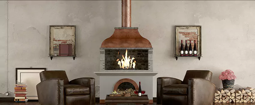 Thelin Hearth Products Providence Pellet Insert Fireplace Installation in Frankfort, IN