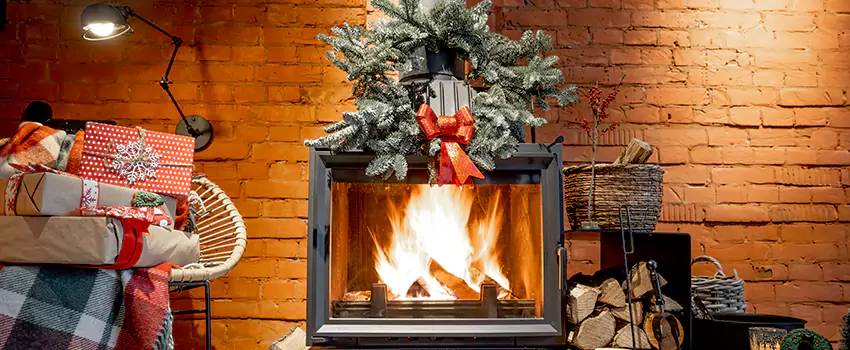 Travis Industries Linear Gas Fireplace Installation in Frankfort, Indiana