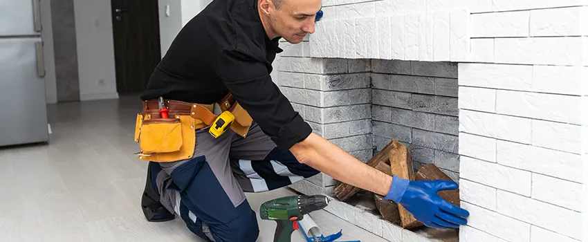 Fireplace Damaged Damper Frame Repair Services in Frankfort, Indiana