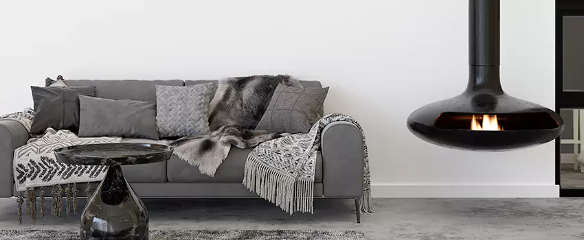 Circular Hanging Fireplace Installation Services in Frankfort, IN