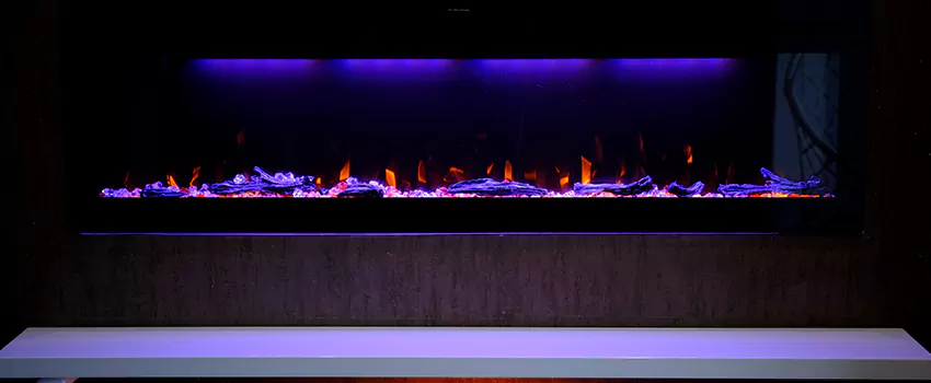 Dynamic Flame Color Fireplace Installation in Frankfort, IN